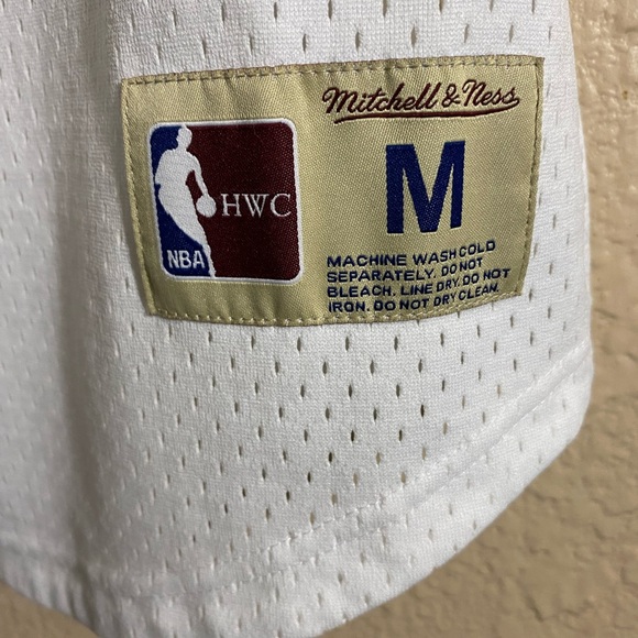 Shawn Kemp Mitchell & Ness NBA Jersey Size Medium All Stars Supersonics #40 1996 - Picture 6 of 8